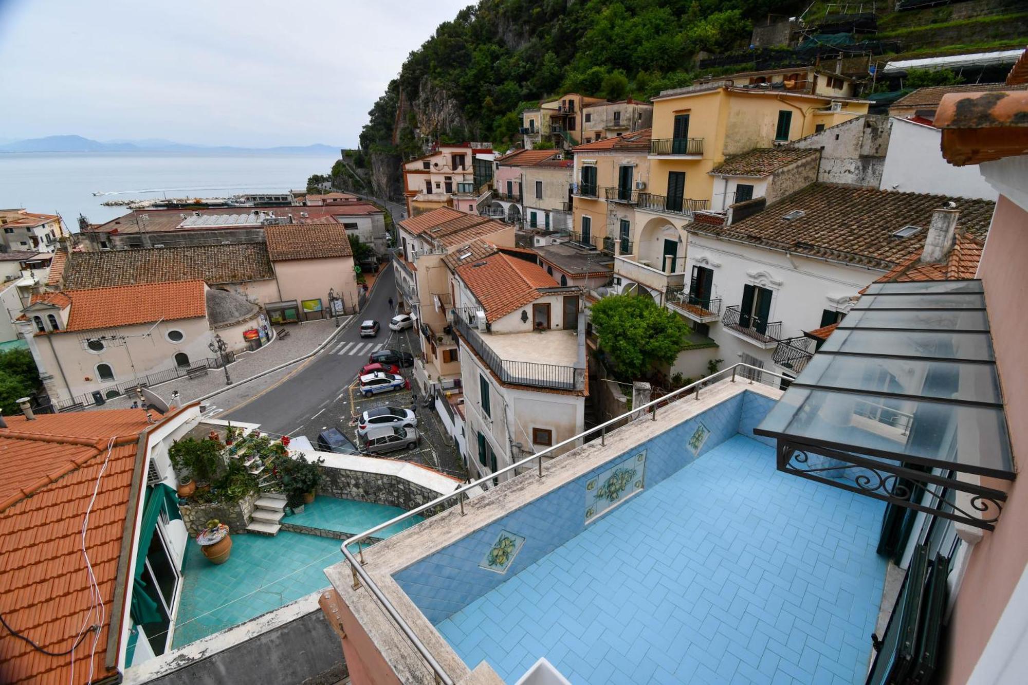 Appartement Casa Azzurra à Cetara Extérieur photo